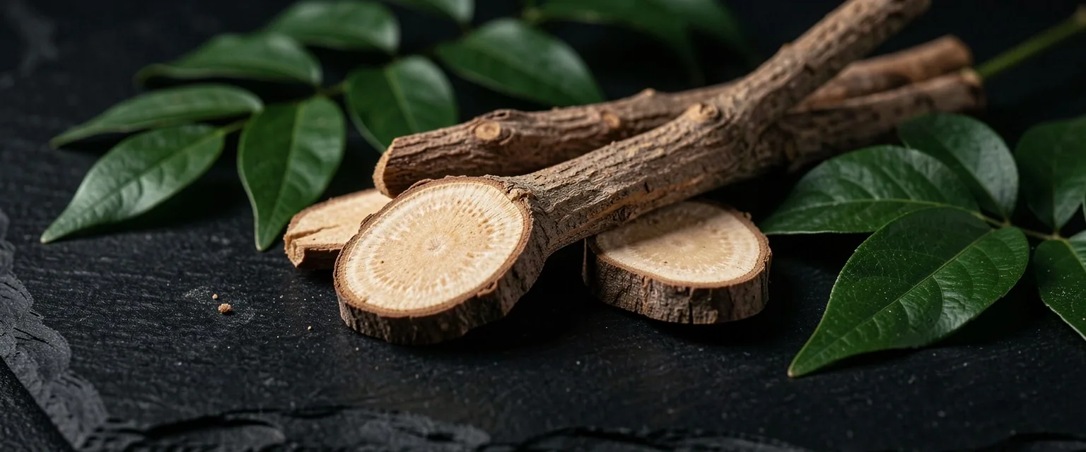Macro detail of natural botanical ingredients
